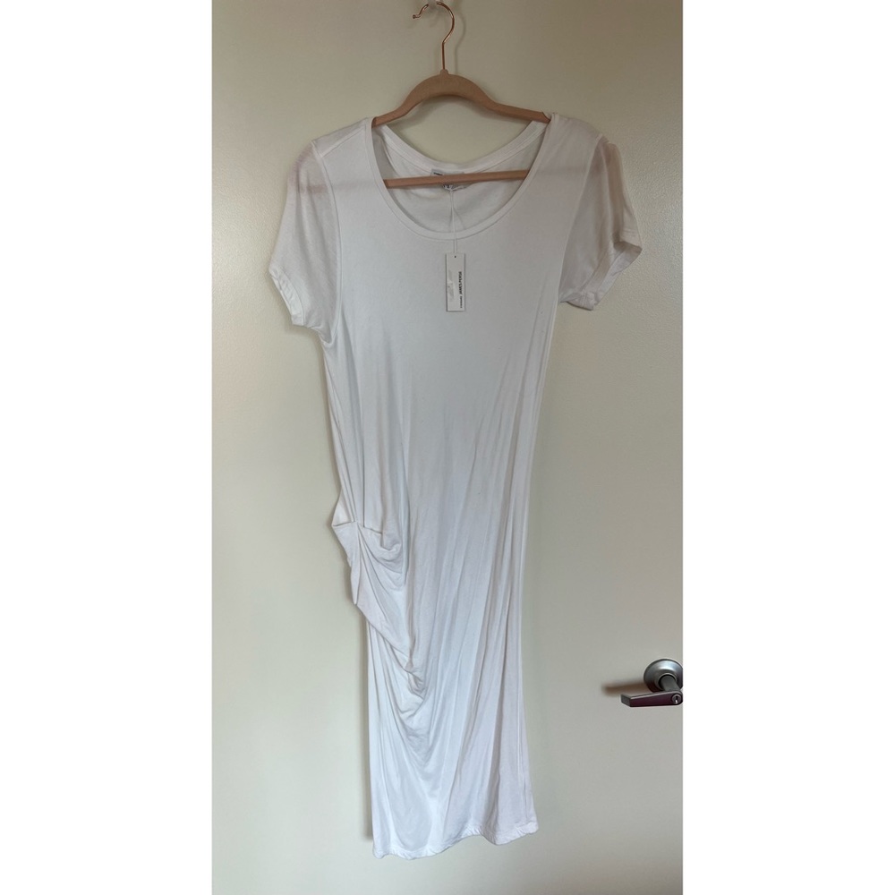 James Perse, white midi t-shirt dress, never worn